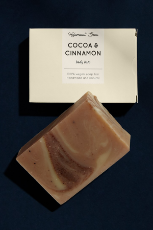 Body bar cacao & cinnamon The Green Labels | Duurzame december cadeaus | Good For